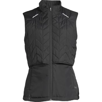 Dámský kabát CASALL Prošívaná běžecká vesta černá L