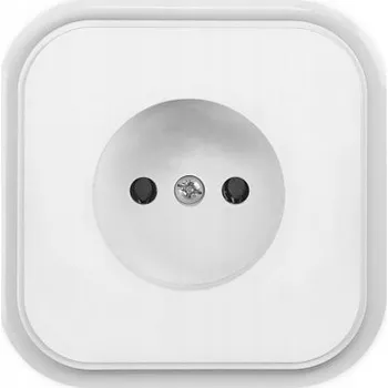Elektrická zásuvka Elektrická Zásuvka rozbočka Begli bílá