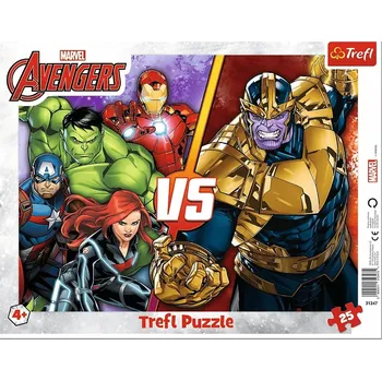 Puzzle Trefl 31427 Neporazitelný Avengers Tým 25rámové Puzzle