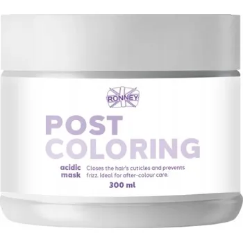 Vlasová regenerace RONNEY Professional Post Coloring maska na vlasy okyselující 300ml