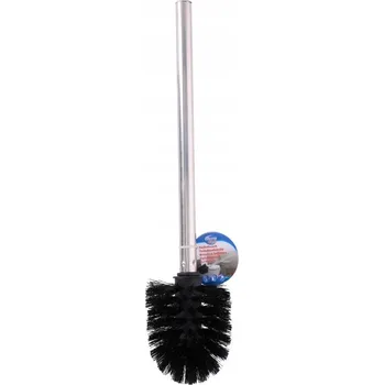 WC štětka WC štětka 35 cm s ocelovou rukojetí, černá Lifetime Clean do koupelny, na WC
