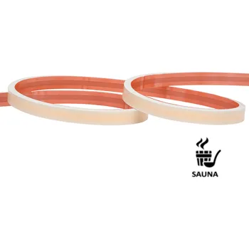 LED osvětlení Ledshopik Sauna MILKY COB pásek | PROFI | 480LED | 10W | 24V | IP67 | 10MM | 105°C | 5 let záruka | - TEPLÁ BÍLÁ - 2200K