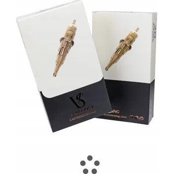 Tetovací jehla KARTUŠE V-SELECT 5RL, 0,35 mm - KRABIČKA 20 ks -