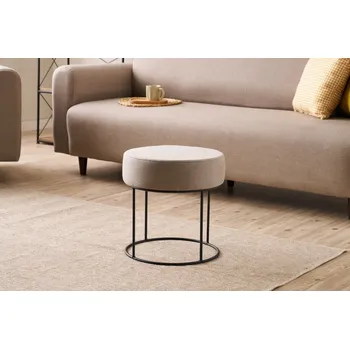 Taburet Puf Didim - Beige
