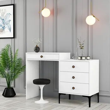 Toaletní stolek Asirgroup Toaletní stolek Lizbon 556 - White (352950)