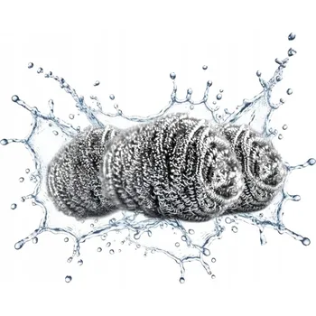 Sada nádobí 5x Zmywak Spiralny Nerezová drátěnka na nádobí, hrnce, kuchyňské pánve