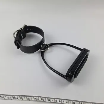 Obojek pro psa Kožený obojek se třmenem- výprodej