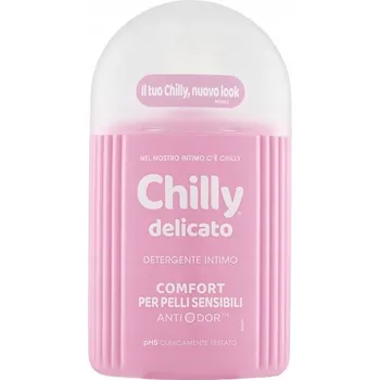 Intimní hygienický prostředek Jemný, jemný Gel pro intimní hygienu, Italian Chilly Intimo Delicato 200