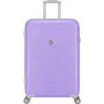 Tvrdý kufr SUITSUIT Caretta fialový s proužky 83 l