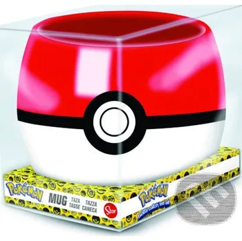 Doplněk ke knize Trigo 3D hrnček Pokemon Pokeball
