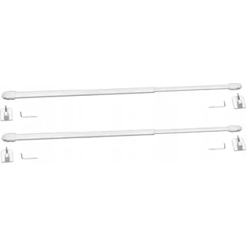 Obraz Garnýž 80 cm bílá kovová