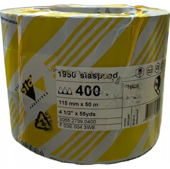 Brusný papír SIA Brusný papír v roli 115 mm x 50 m, zrnitost P400