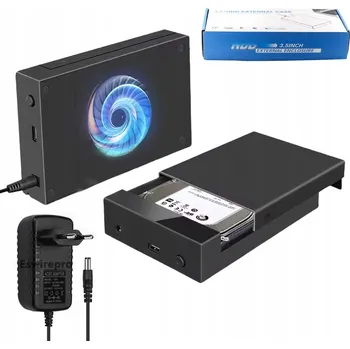 BOX / POUZDRO PRO HDD SATA SSD 2,5" 3,5" USB 3.0 18TB