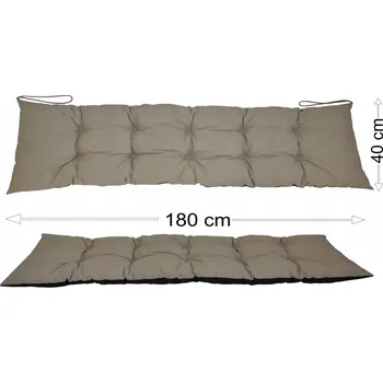 Podsedák Podsedák 180x40 tmavě béžový melír