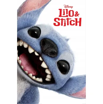 Obraz Plakát na zeď Stitch Live Action Filmové plakáty pro děti 61x91,5 cm
