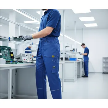 montérky CXS Kalhoty ELEKTROTECHNIK ESD CXS Velikost 52 modrá