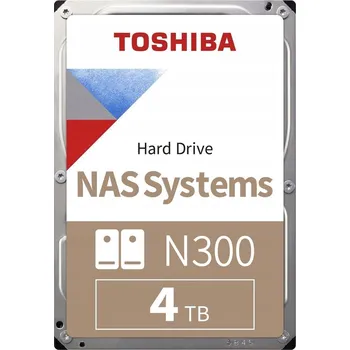 Interní pevný disk Pevný disk Toshiba N300 4TB MN10ADA400ES SATA3 3,5'' 7200 ot./min 512 MB mezipaměti