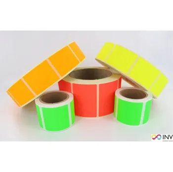 Speciální papír Žluté etikety na roli 60 x 40 mm, 1000 kusů