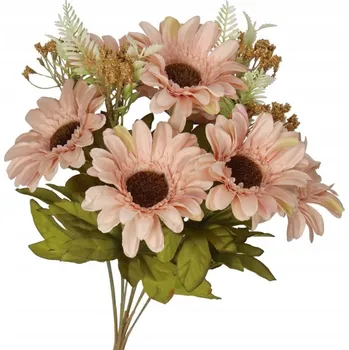 umělá květina UMĚLÉ KVĚTINY JAKO ŽIVÉ GERBERA 50CM PRÉMIOVÁ KVALITA DEKORACE DOMŮ