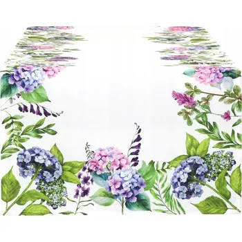 ubrus Běžec na stůl s květinami 40x150 Květinový běhoun na stůl