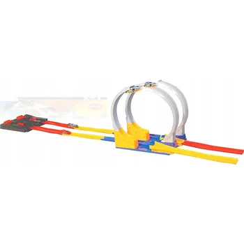 autodráha Automobilová závodní dráha kaskadérská smyčka 2v1 raketomet