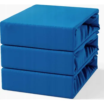 Prostěradlo Prostěradlo s Gumou 180x200 Froté Modrošedé Světlé