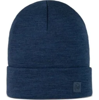 Čepice BUFF MERINO HEAVYWEIGHT BEANIE SOLID NIGHT BLUE čepice NEUPLATŇUJE SE