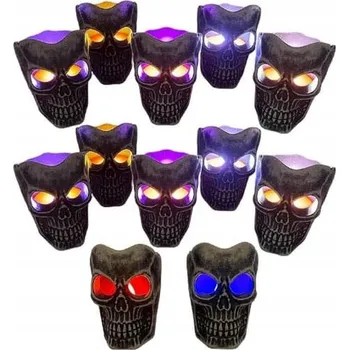 Svíčka SVÍČKA LEBKA NA HALLOWEEN 2KS