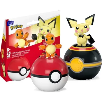 ostatní stavebnice Stavební Stavebnice MEGA Pokémon Charmander a Pichu HXP13 CONSTRUX