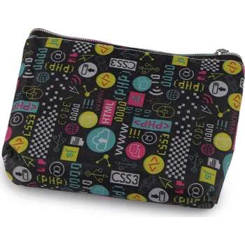 Nákupní taška Skládací nákupní taška se zipem 39x40 cm