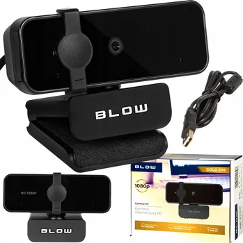 Bezpečnostní kamera WEBOVÁ KAMERA FULL HD S MIKROFONEM BLOW CAM08 GOLD EYE