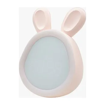 Budík Budík s displejem LED MARY'S růžový ZAJÍČEK