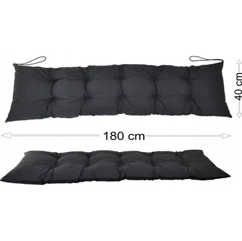 Podsedák Podsedák 180x40 tmavě šedý melír