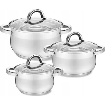 Hrnec Sada hrnců 6 dílů (1,8 l, 2,5 l, 3,5 l) | Maestro MR-3522-6M