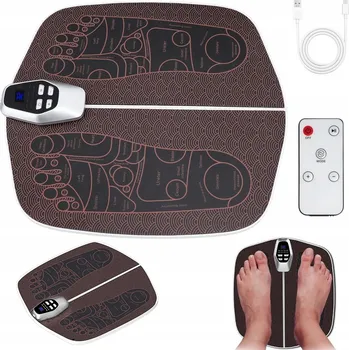 Masážní přístroj MASÁŽNÍ PODLOŽKA NA NOHY EMS ELEKTROSTIMULÁTOR SVALŮ, NERVŮ A AKUPRESURY MASÁŽNÍ PŘÍSTROJ