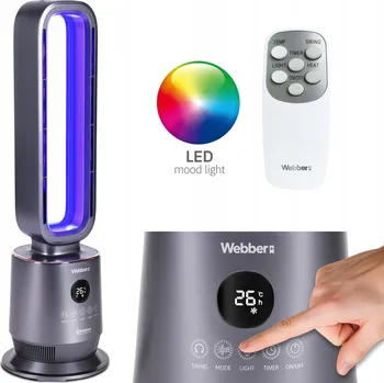 Teplovzdušný ventilátor Teplovzdušný ventilátor Webber TWB1830 2000 W