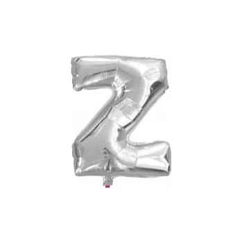 Balónek BALÓNEK 100CM PÍSMENO STŘÍBRNÉ Z