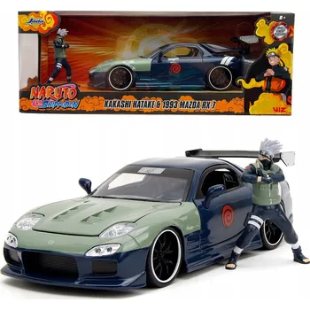 autíčko Model auta Naruto 1/24 - Mazda RX-7 1993