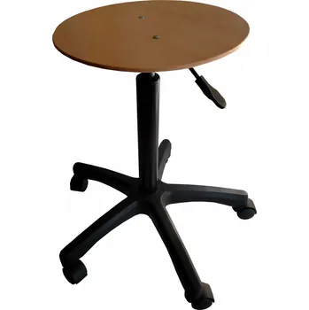 Dílenská stolička laboratorní vysoká 57 až 81 cm překližka