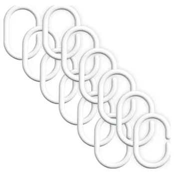 Prostěradlo Textilní sprchový Závěs Bisk 2 x 4 cm