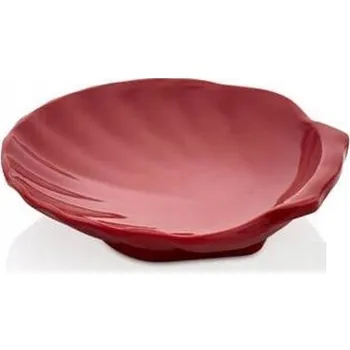 MELAMINOVÁ MISKA OYSTER NA PŘEDKRMY. ČERVENÁ 80ML