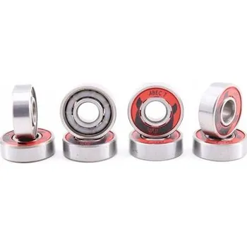 Kolečkové brusle LOŽISKA PRO KOLEČKOVÉ BRUSLE, SKATEBOARDY A IN-LINE BRUSLE WICKED ABEC 7 CARBON PRO 608, 50 KUSŮ