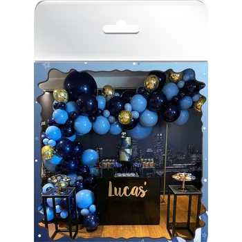 Balónek Balónková girlanda dekorativní závěs na narozeniny, párty, sada balónků