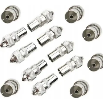 Elektrická zásuvka Anténní zásuvka přímá pro kabel