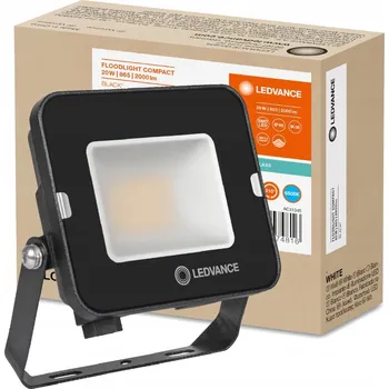 LED reflektor HALOGEN 20W 6500K Černý LEDVANCE