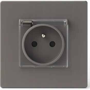 Elektrická zásuvka Elektrická Zásuvka eLumos šedá