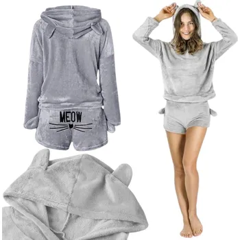 Dámské noční prádlo VERK GROUP Šedá pyžamová souprava xl