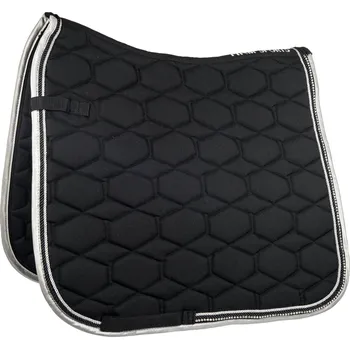 Podsedlová dečka HKM Crystal Fashion, černá, Pony - Všestranná