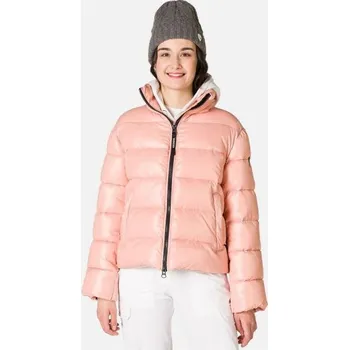 Dámská softshellová bunda Rossignol W Shiny Bomber bunda růžová XS