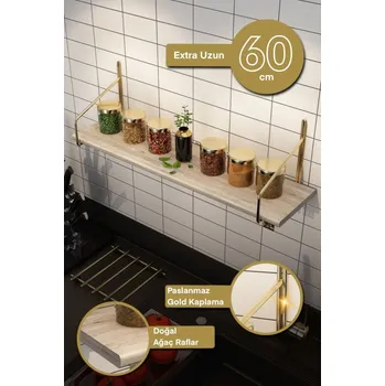 police Nástěnná police Duvar Rafı 60 cm Extra